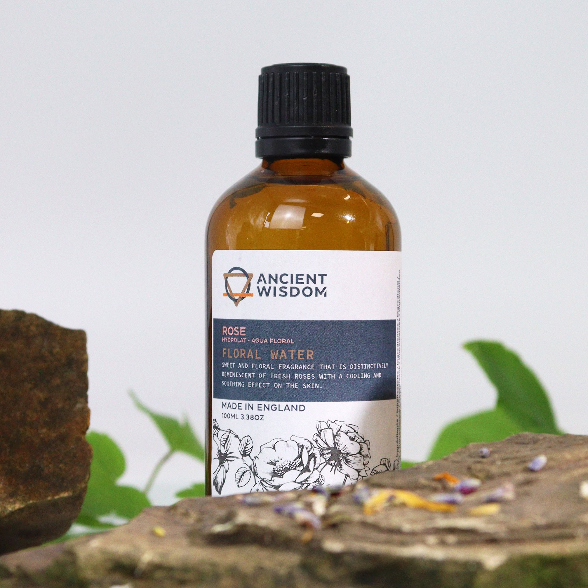 100 % natürliches Rosenwasser 100 ml – für DIY-Kosmetik, Wellness & Ritualpflege