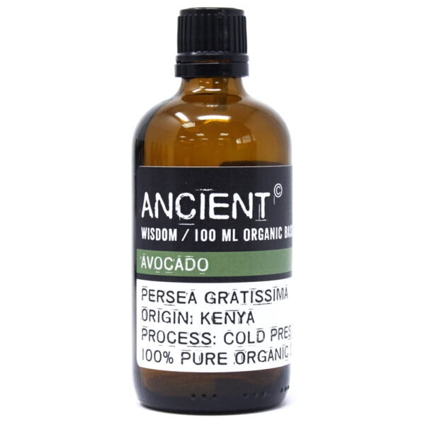Avocadoöl - Persea Gratissima – 100ml – Reichhaltiges Pflegeöl für trockene Haut