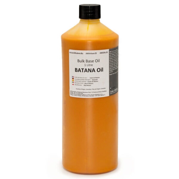 Batana Öl - Elaeis oleifera – 1 Liter – Natürliches Trägeröl für Haut & Haare