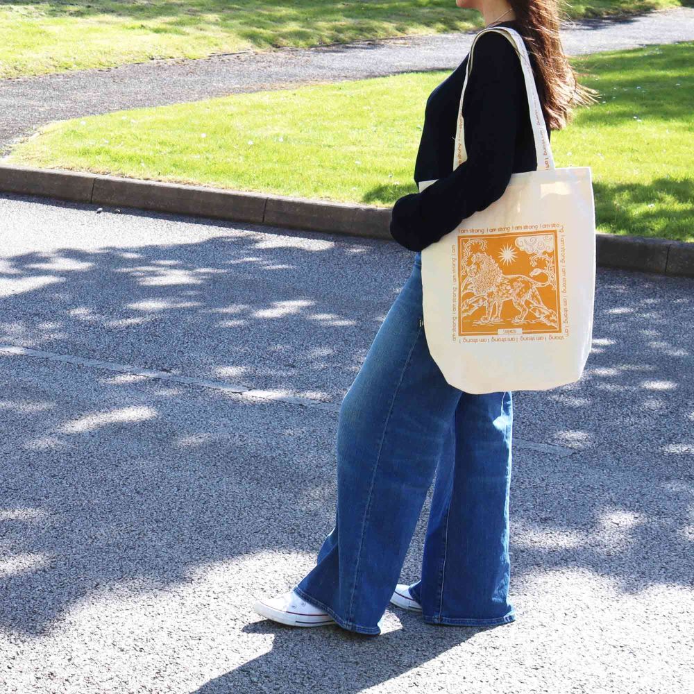 Nachhaltige Baumwoll-Tragetasche aus Canvas – Robuste Bag für Alltag & Shopping