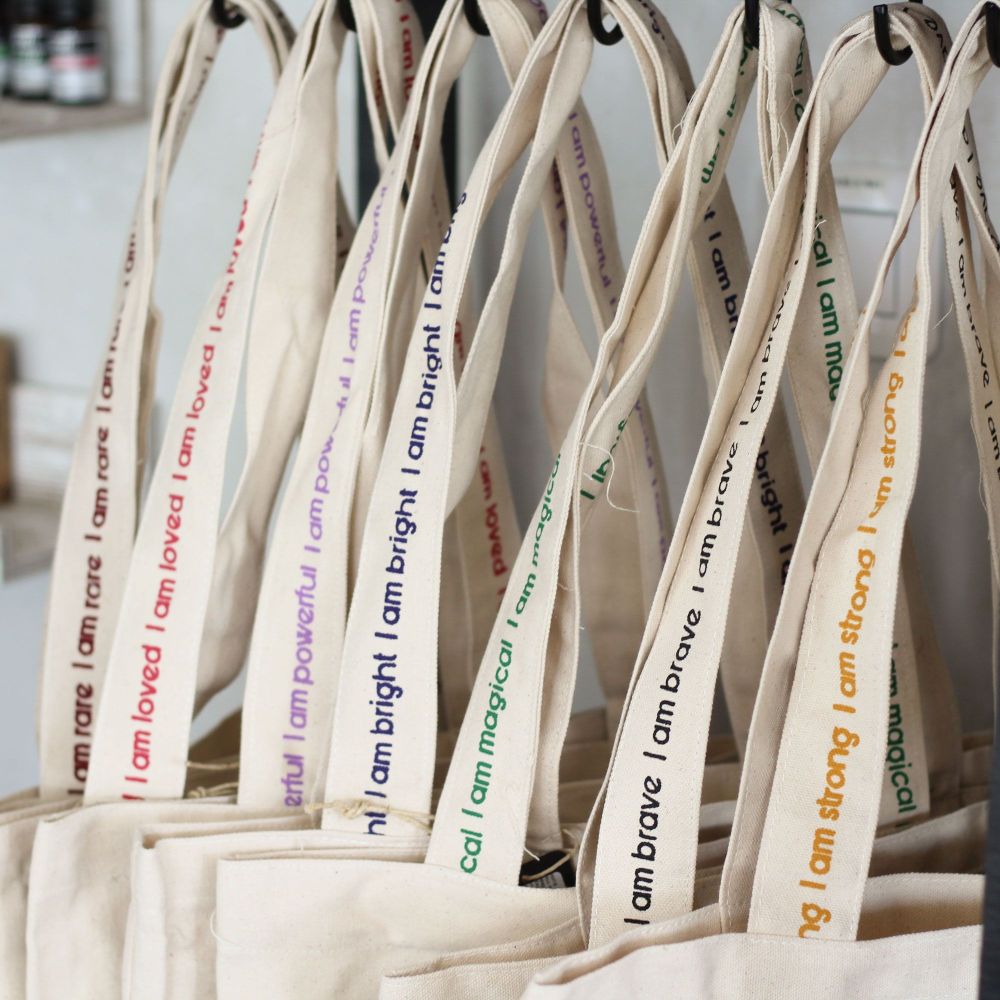 Nachhaltige Baumwoll-Tragetasche aus Canvas – Robuste Bag für Alltag & Shopping