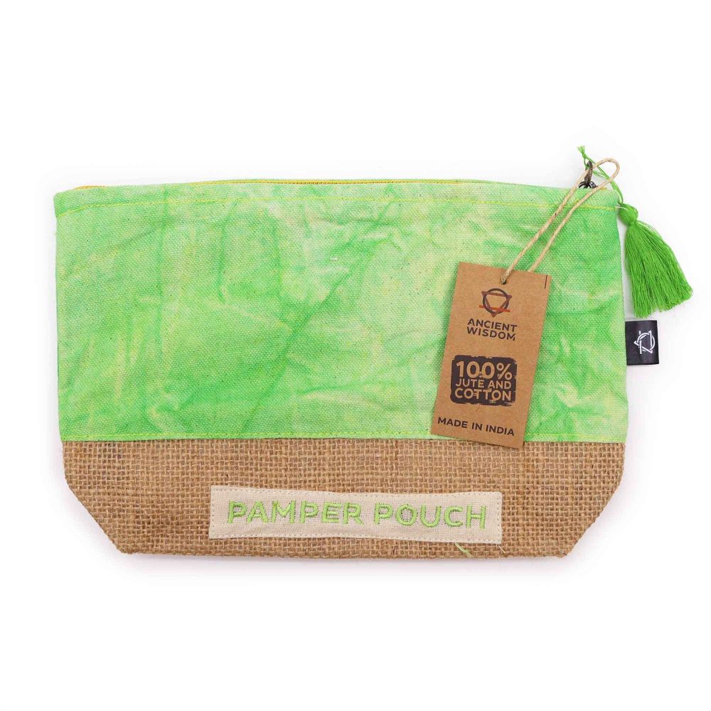 Pamper Pouch Kosmetiktasche im Stonewash-Design – Praktisches Reisenutensil