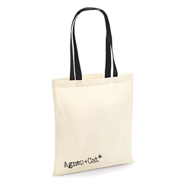 Agnes+Cat Baumwolltasche – Wiederverwendbare Tragetasche für Alltag & Einkauf