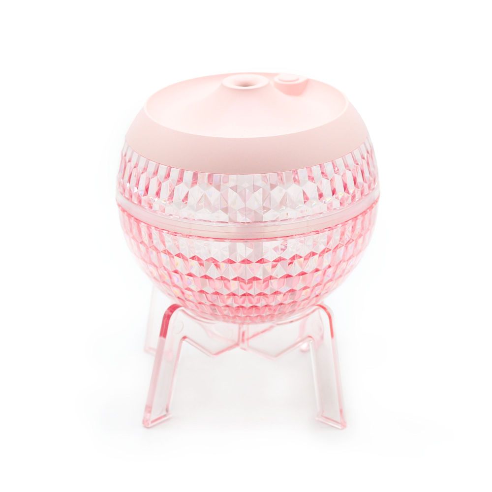 Pink Humidifier Mondo Planet – Moderner Luftbefeuchter mit LED-Beleuchtung