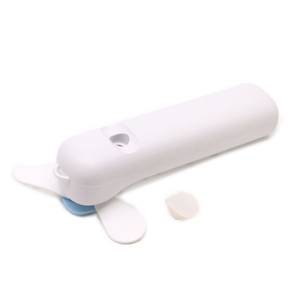 White Nano Mist Face Fan – Tragbarer Gesichtsventilator für Feuchtigkeitsspray