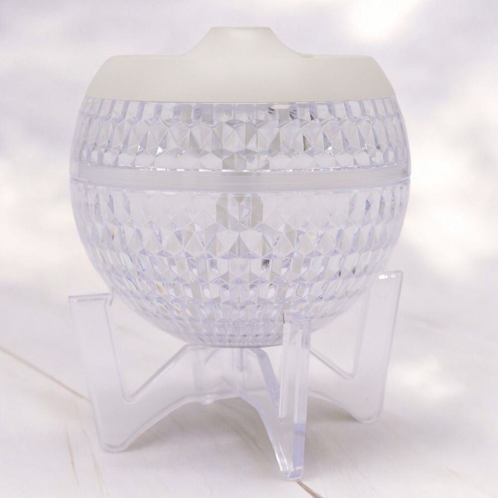 Clear Humidifier Mondo Planet – Moderner transparenter Luftbefeuchter mit LED