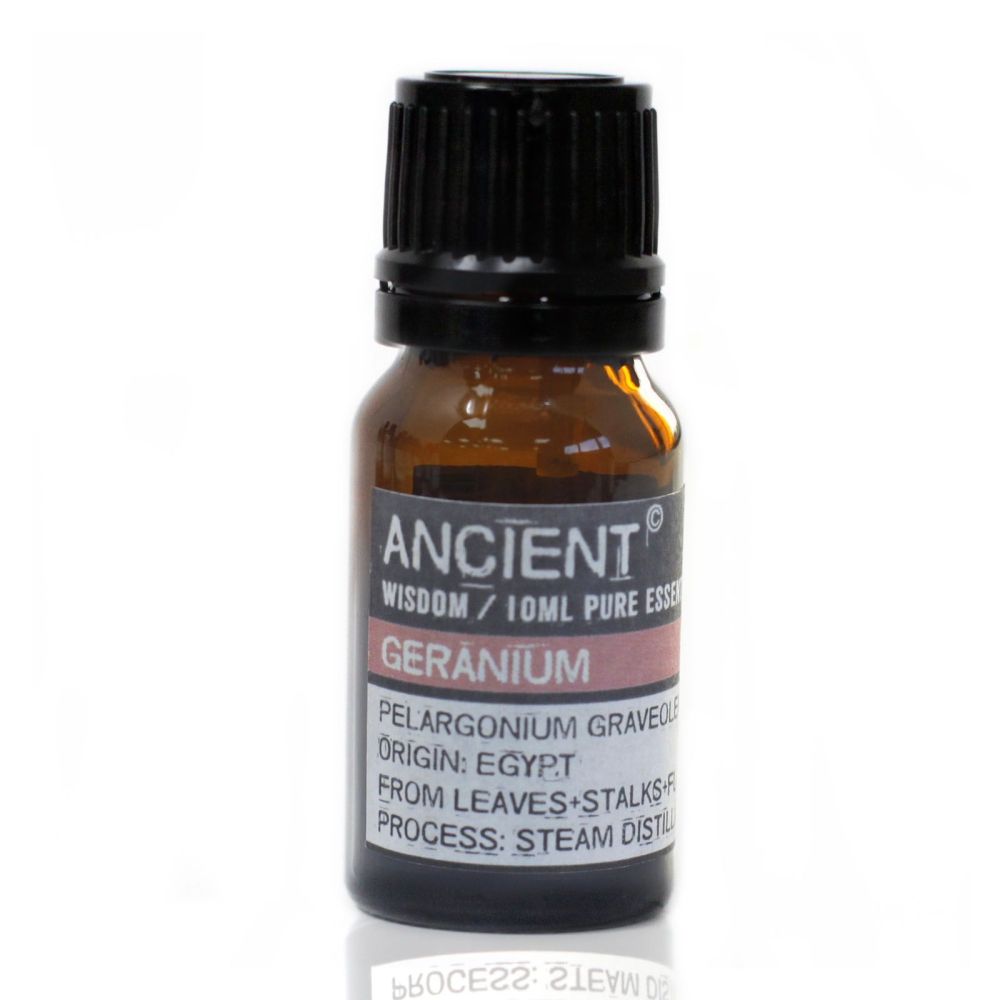 Ätherisches Geraniumöl – ausgleichendes Duftöl für Haut & Aromatherapie - 10 ml