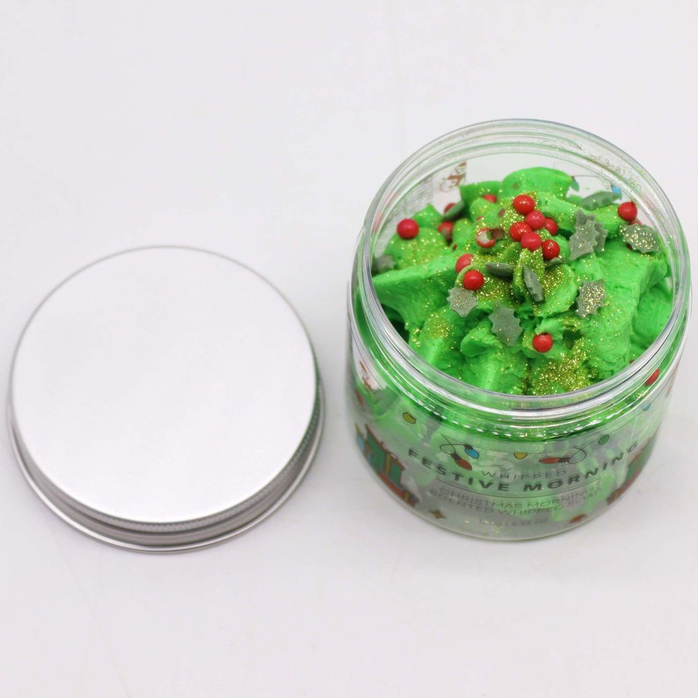 Whipped Cream Soap „Festive Morning“ – Cremige Seife mit winterlichem Duft