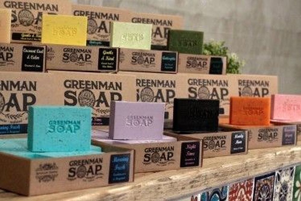 Greenman Soap „Coconut Cool & Calm“ – Handgefertigte Seife mit Zitrus und Kokos
