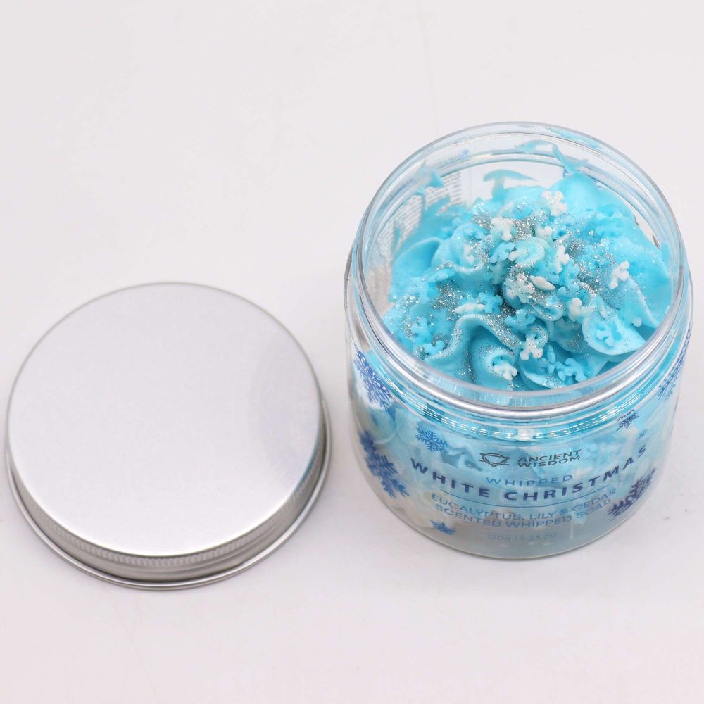 White Christmas Whipped Cream Soap – Festliche Pflege mit winterlichem Duft