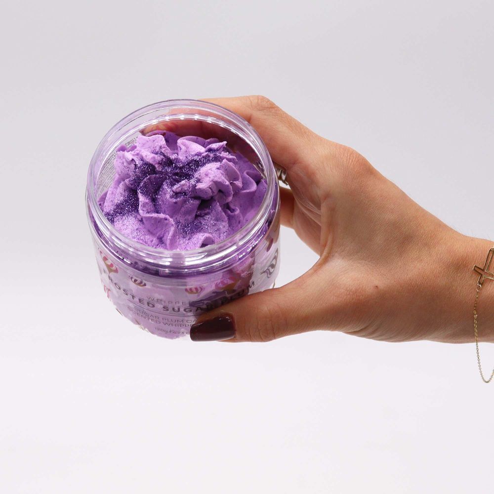 Frosted Sugar Plum Whipped Soap 120 g – Fluffige Seife mit Zuckerpflaumen-Aroma
