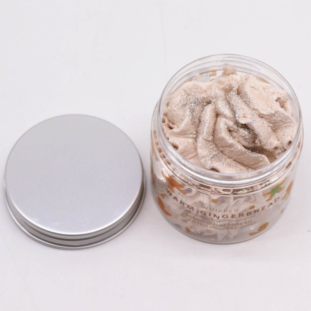 Warm Gingerbread Whipped Soap 120 g – Luftige Seife, würzig und gemütlich