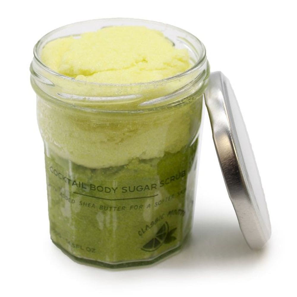 Classic Mojito Body Scrub – Handgemachtes Zuckerpeeling mit Shea-Butter - 300g