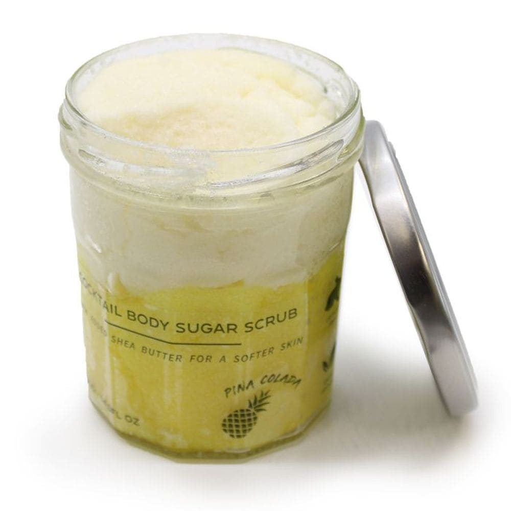 Piña Colada Body Scrub – Handgemachtes Zuckerpeeling mit Shea-Butter - 300g