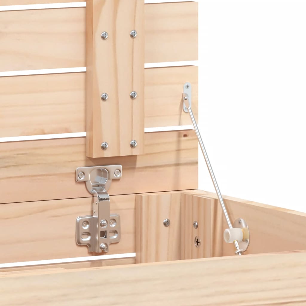 Wäschebox aus Kiefernholz – viel Stauraum, Schutzdeckel und rustikales Design