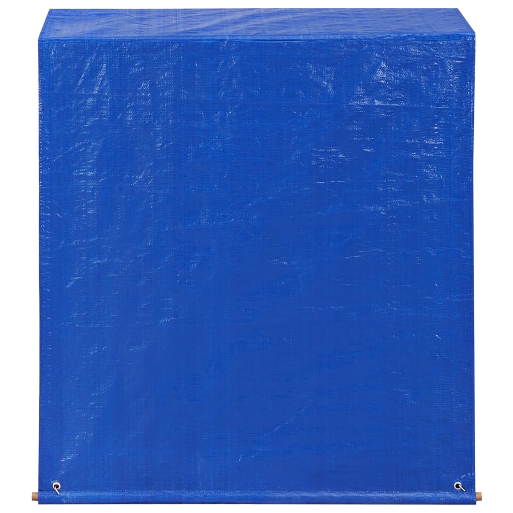 Brennholzregal aus Akazienholz– robustes Holzlager mit Dachschräge - 105 cm
