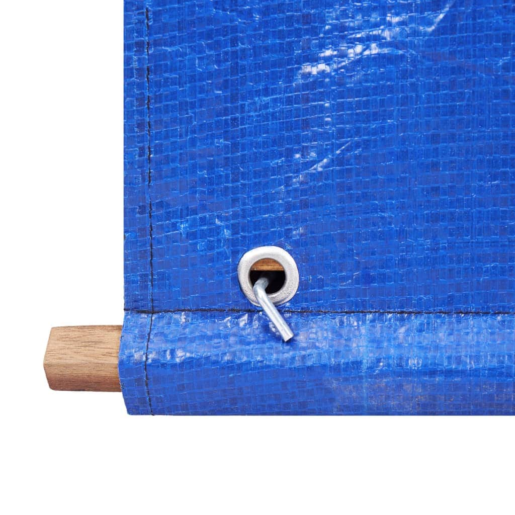 Brennholzregal aus Akazienholz– robustes Holzlager mit Dachschräge - 105 cm