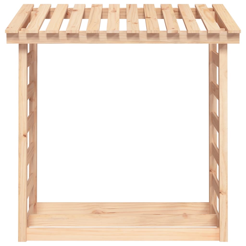 Brennholzregal aus Kiefernholz – praktischer Holzspeicher für Garten & Terrasse