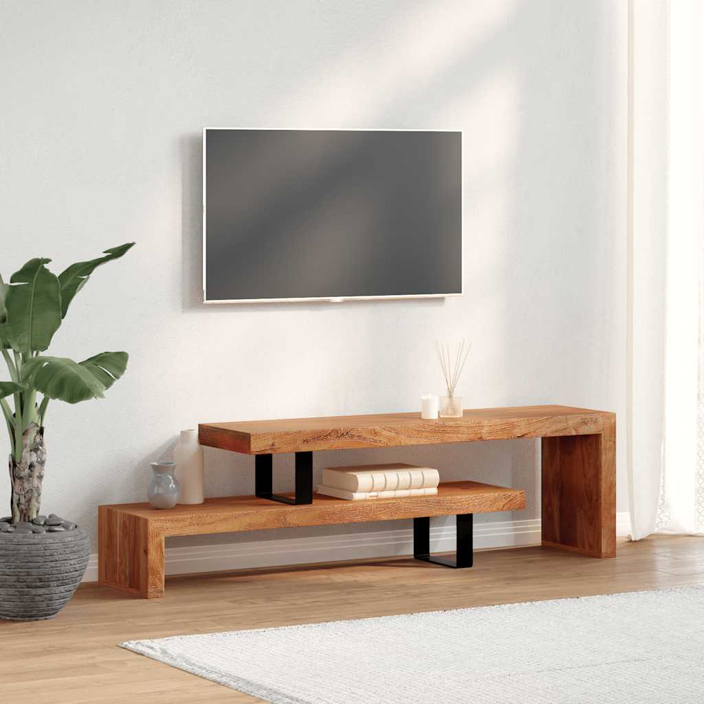 TV-Regal aus Holz – modular, Retro-Design - Lowboard - Fernsehtisch - Sideboard