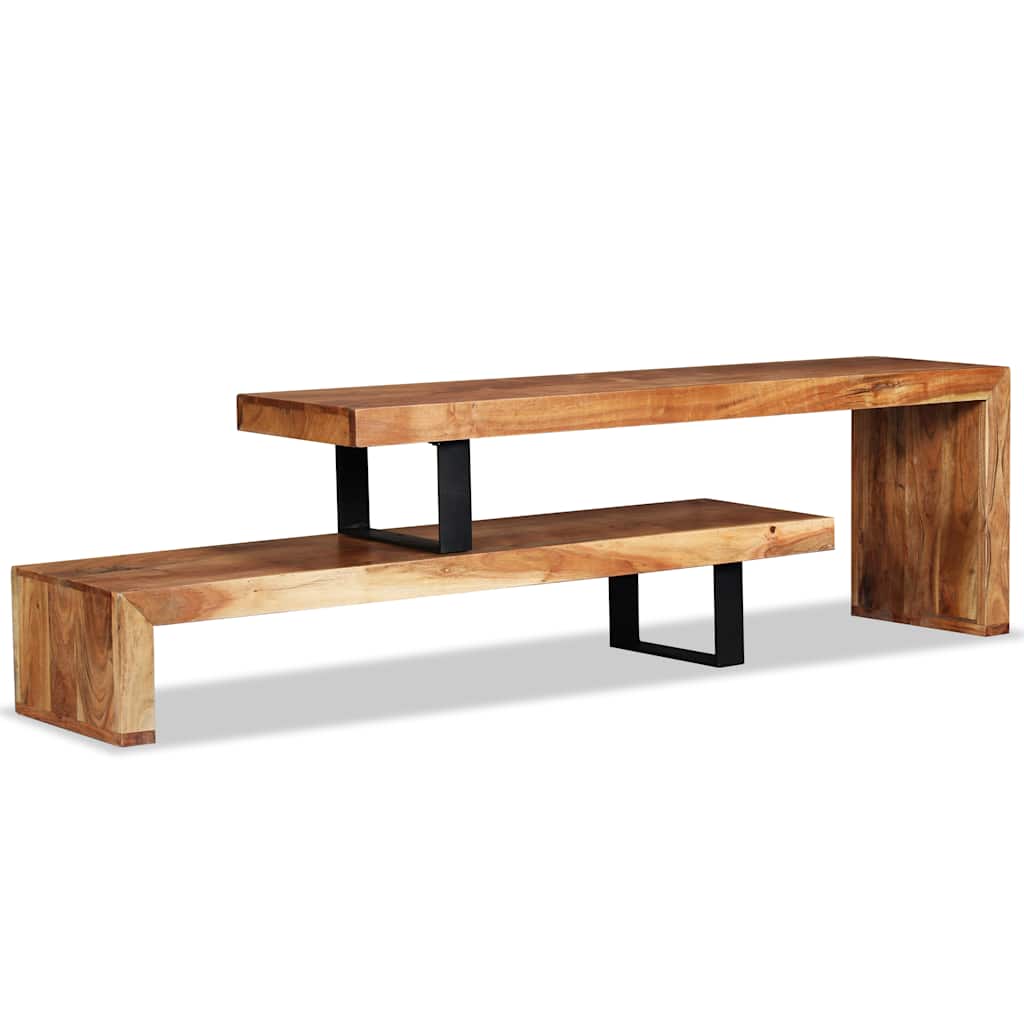 TV-Regal aus Holz – modular, Retro-Design - Lowboard - Fernsehtisch - Sideboard
