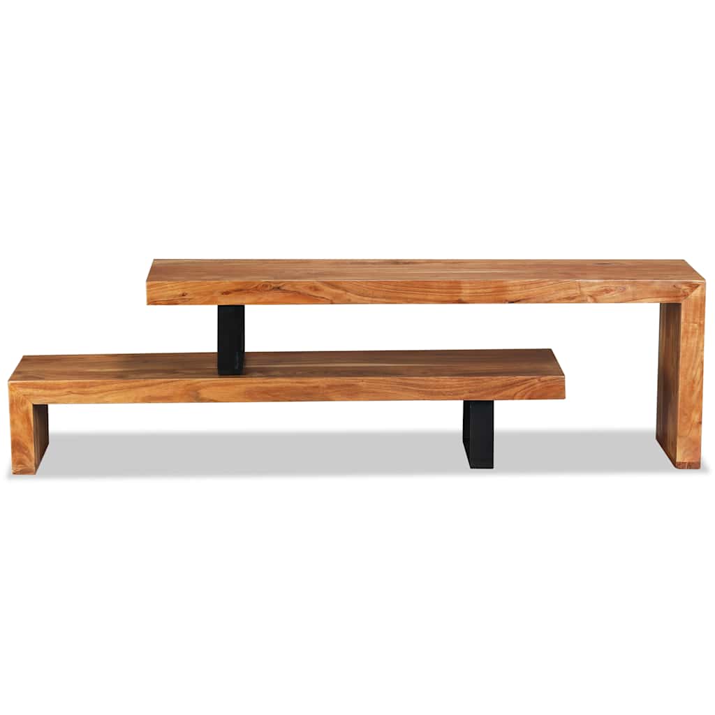 TV-Regal aus Holz – modular, Retro-Design - Lowboard - Fernsehtisch - Sideboard