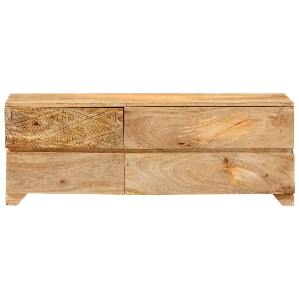 TV-Lowboard aus Mango-Holz 110 cm - Fernsehtisch - Sideboard - TV-Tisch - Unikat