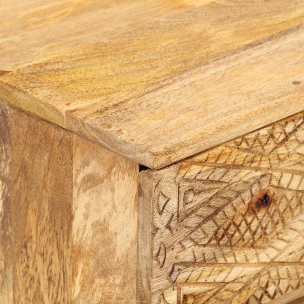 TV-Lowboard aus Mango-Holz 110 cm - Fernsehtisch - Sideboard - TV-Tisch - Unikat