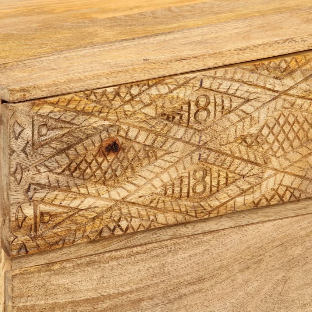 TV-Lowboard aus Mango-Holz 110 cm - Fernsehtisch - Sideboard - TV-Tisch - Unikat