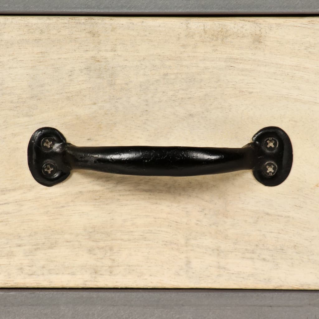TV-Schrank aus Mangoholz - Mid-Century - Lowboard - Fernsehschrank - Media Möbel
