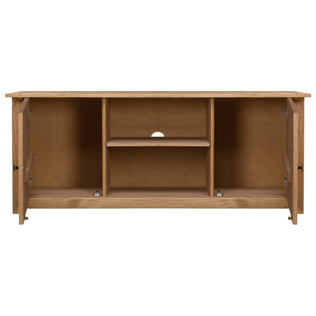Lowboard - Fernsehschrank - TV-Schrank im Retro-Design - 120 x 40 x 50 cm