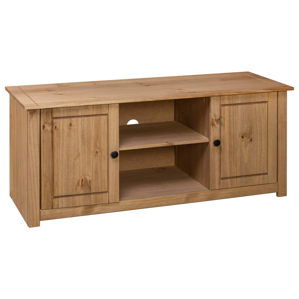 Lowboard - Fernsehschrank - TV-Schrank im Retro-Design - 120 x 40 x 50 cm