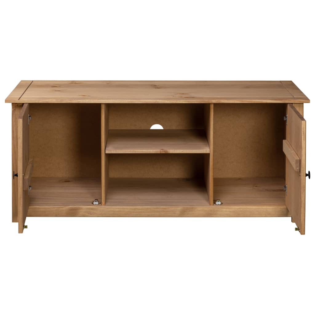 Lowboard - Fernsehschrank - TV-Schrank im Retro-Design - 120 x 40 x 50 cm