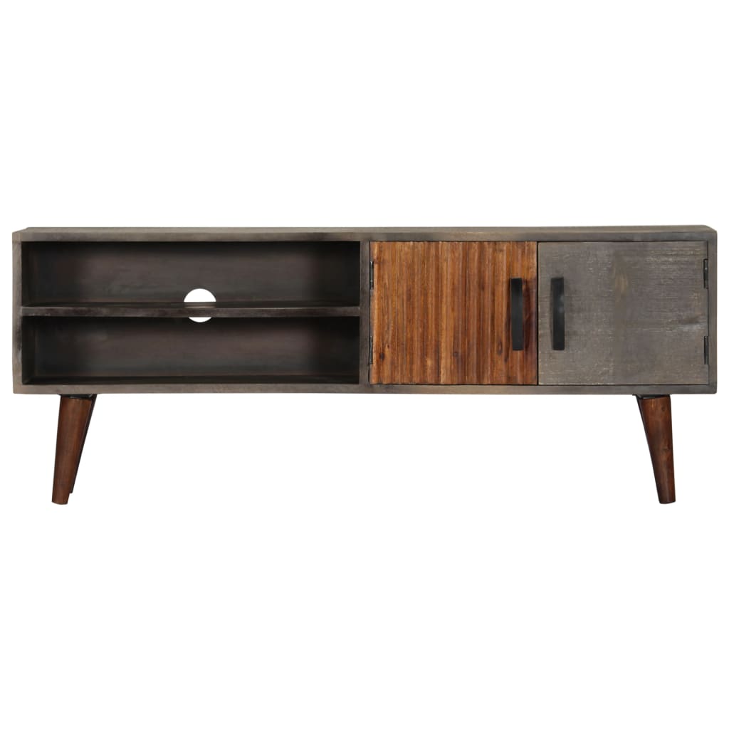 Moderner TV-Schrank aus Mango-Massivholz - Lowboard - Sideboard - Mediabank