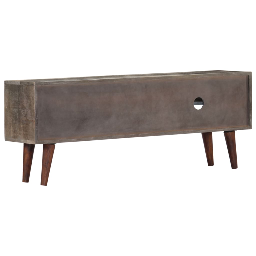 Moderner TV-Schrank aus Mango-Massivholz - Lowboard - Sideboard - Mediabank