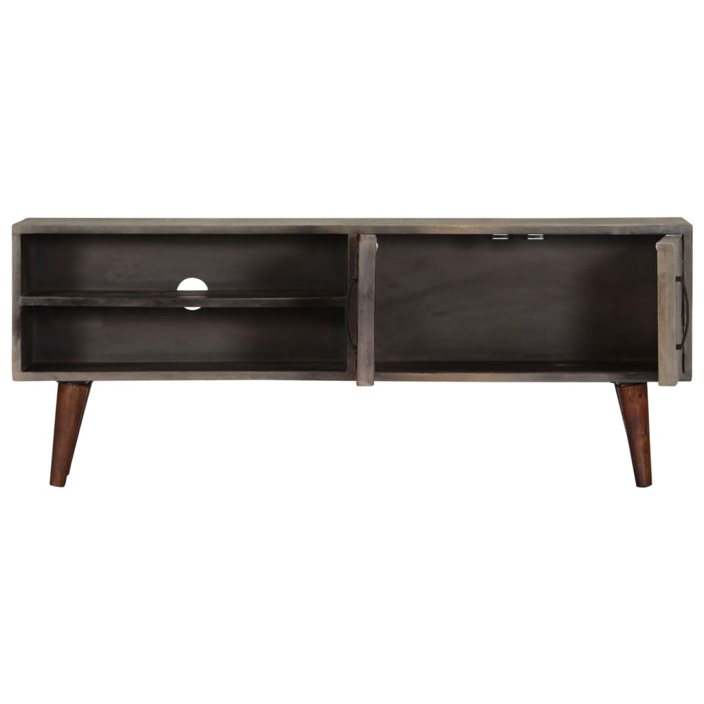 Moderner TV-Schrank aus Mango-Massivholz - Lowboard - Sideboard - Mediabank