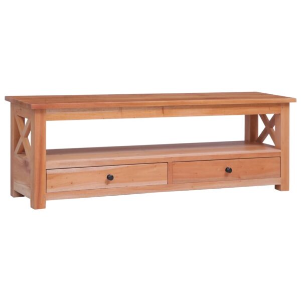 Elegantes Lowboard aus Mahagoni-Massivholz - TV-Board - Mediabank - Fernsehtisch