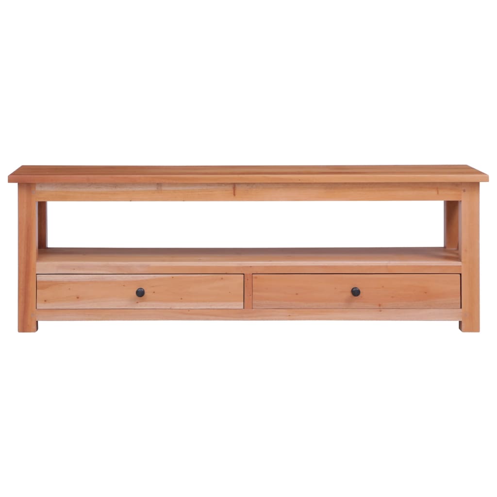 Elegantes Lowboard aus Mahagoni-Massivholz - TV-Board - Mediabank - Fernsehtisch