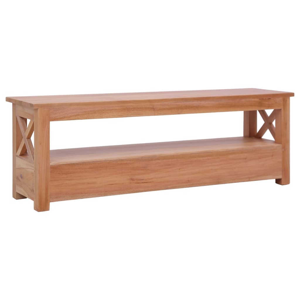 Elegantes Lowboard aus Mahagoni-Massivholz - TV-Board - Mediabank - Fernsehtisch