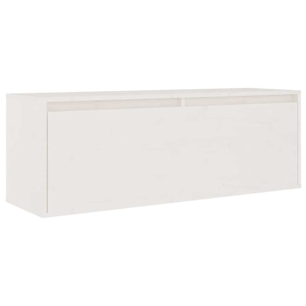 Dekoratives TV-Wandschrank-Set aus Kiefernholz – 6-teilig, trendig und praktisch