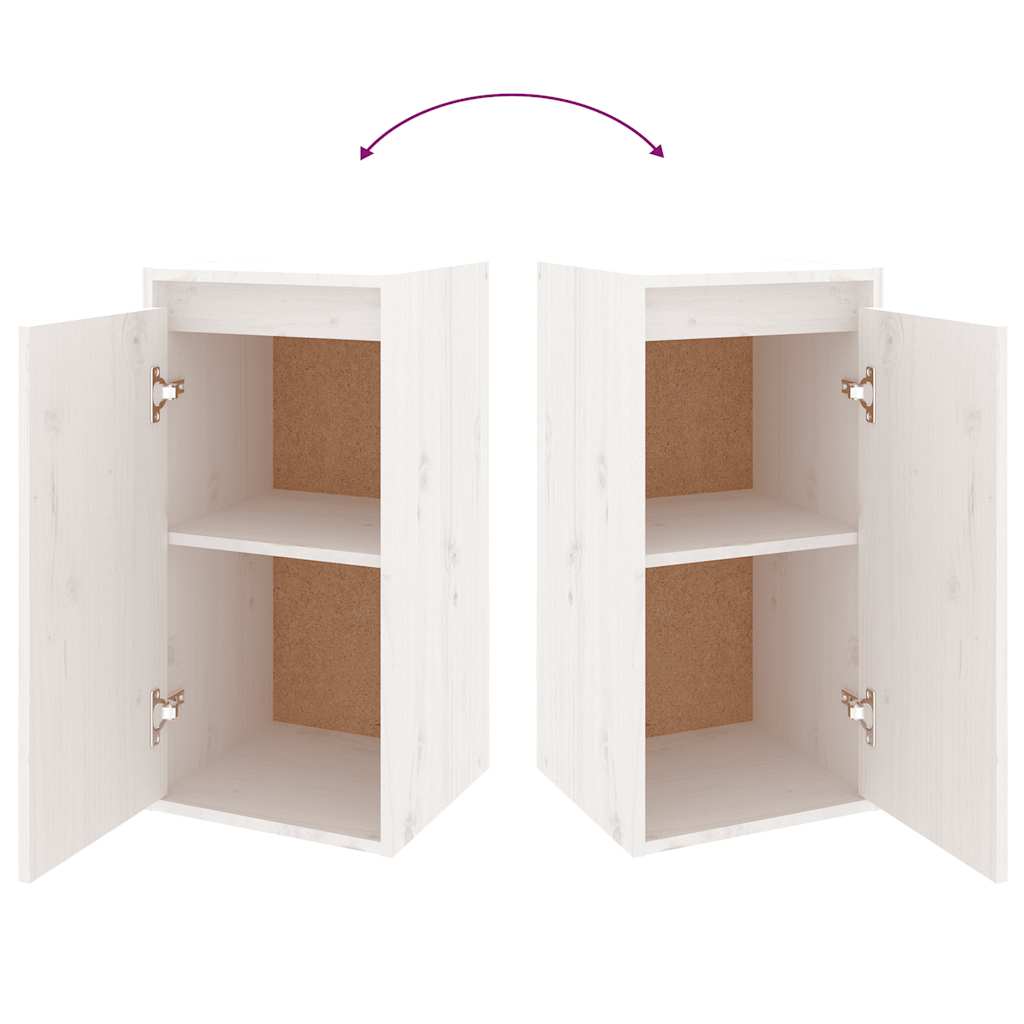 Dekoratives TV-Wandschrank-Set aus Kiefernholz – 6-teilig, trendig und praktisch