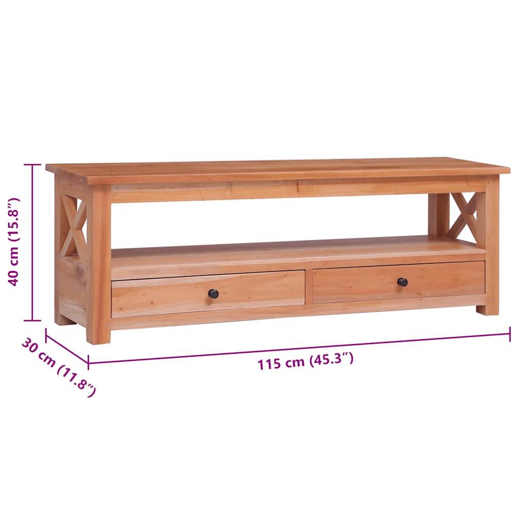 Lowboard - TV-Schrank - Media-Board - Fernsehtisch - Vintage-Style - 115 cm