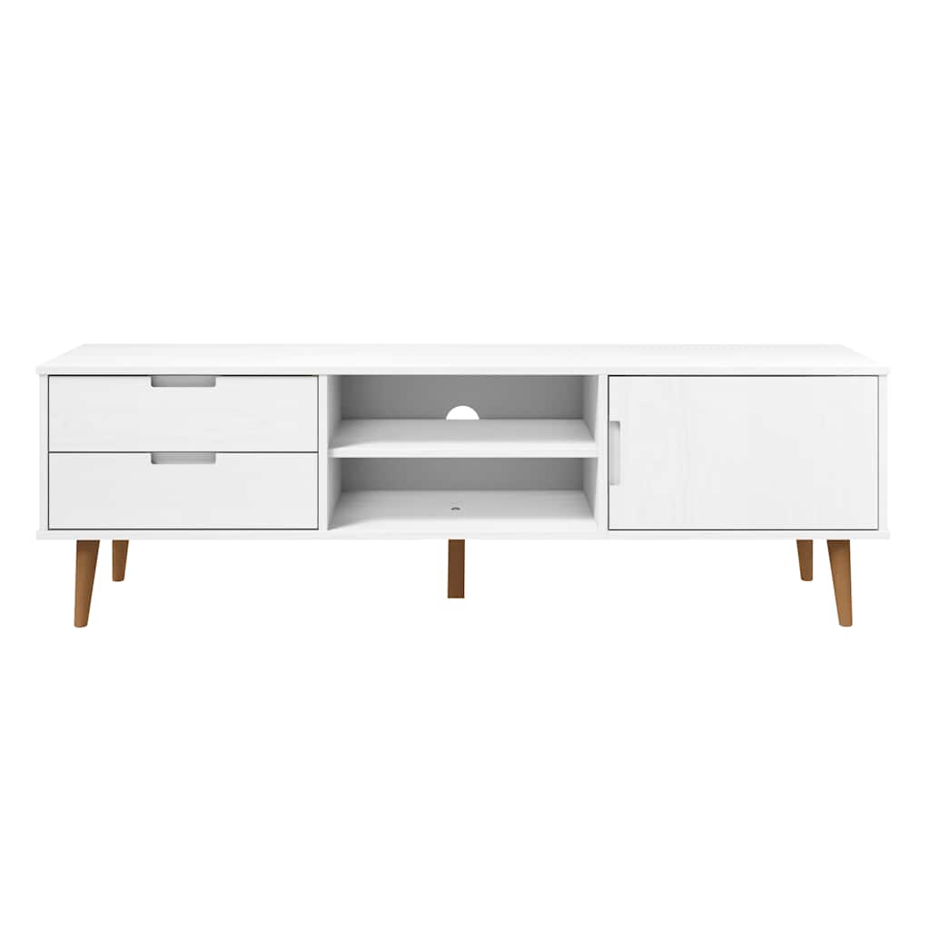 TV-Schrank MOLDE - Lowboard aus Kiefer - Fernsehschrank - Media-Board - 158 cm