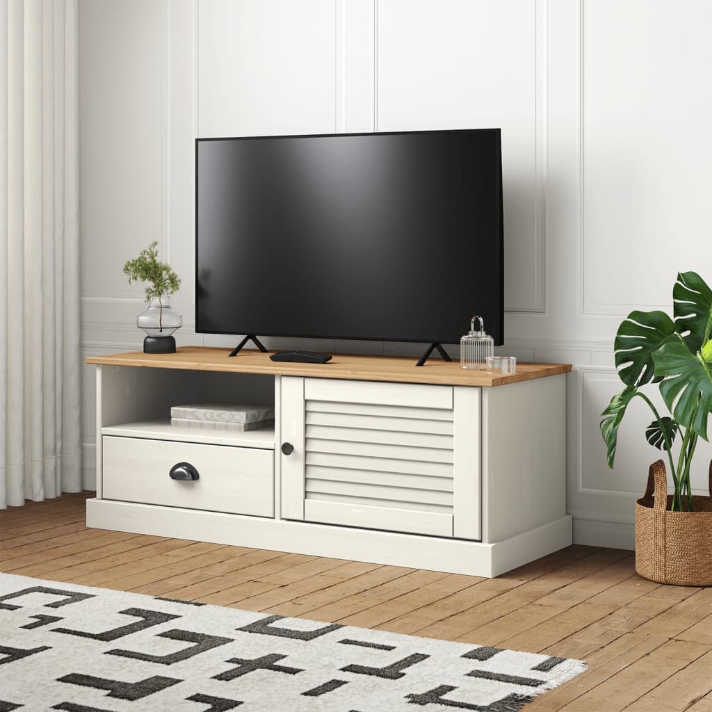 TV-Schrank aus Kiefernholz – VIGO-Serie - Fernsehtisch - Lowboard - Sideboard