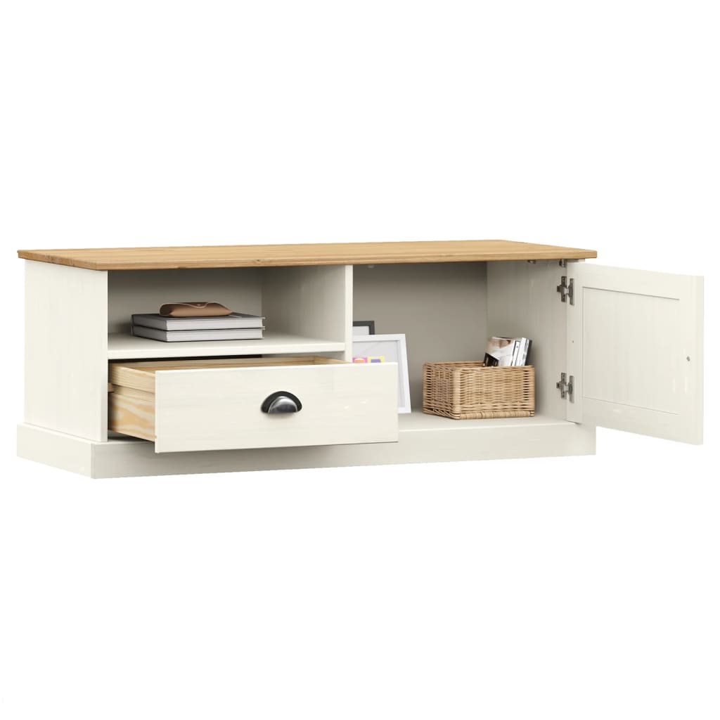 TV-Schrank aus Kiefernholz – VIGO-Serie - Fernsehtisch - Lowboard - Sideboard