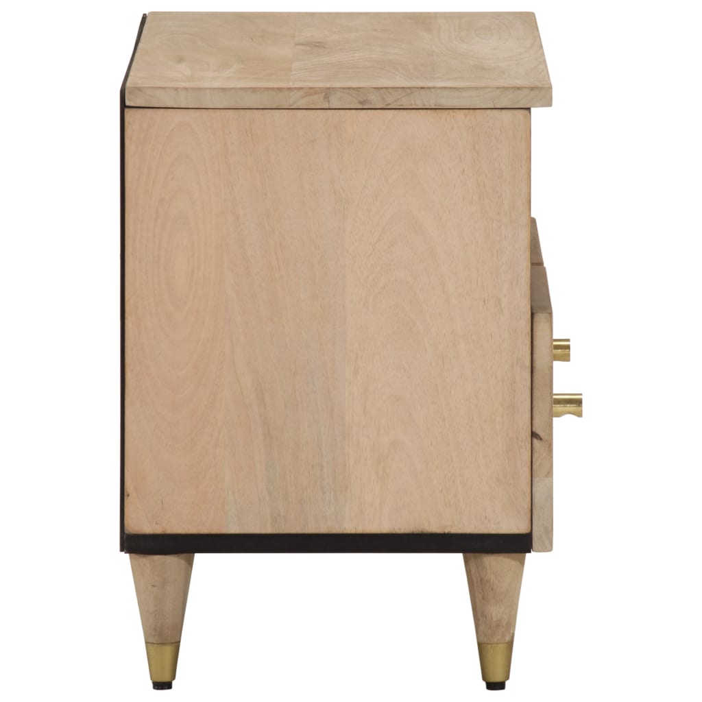 TV-Lowboard aus Mangoholz - TV-Schrank - Wohnzimmer - Fernsehschrank - TV-Tisch