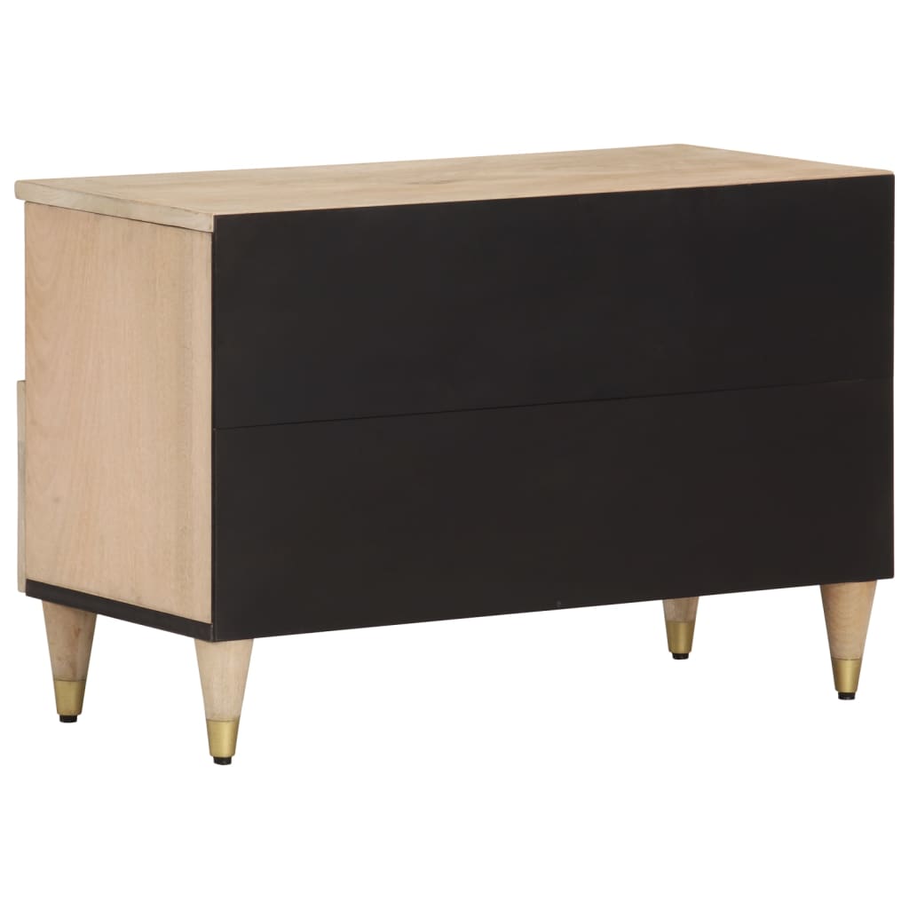 TV-Lowboard aus Mangoholz - TV-Schrank - Wohnzimmer - Fernsehschrank - TV-Tisch