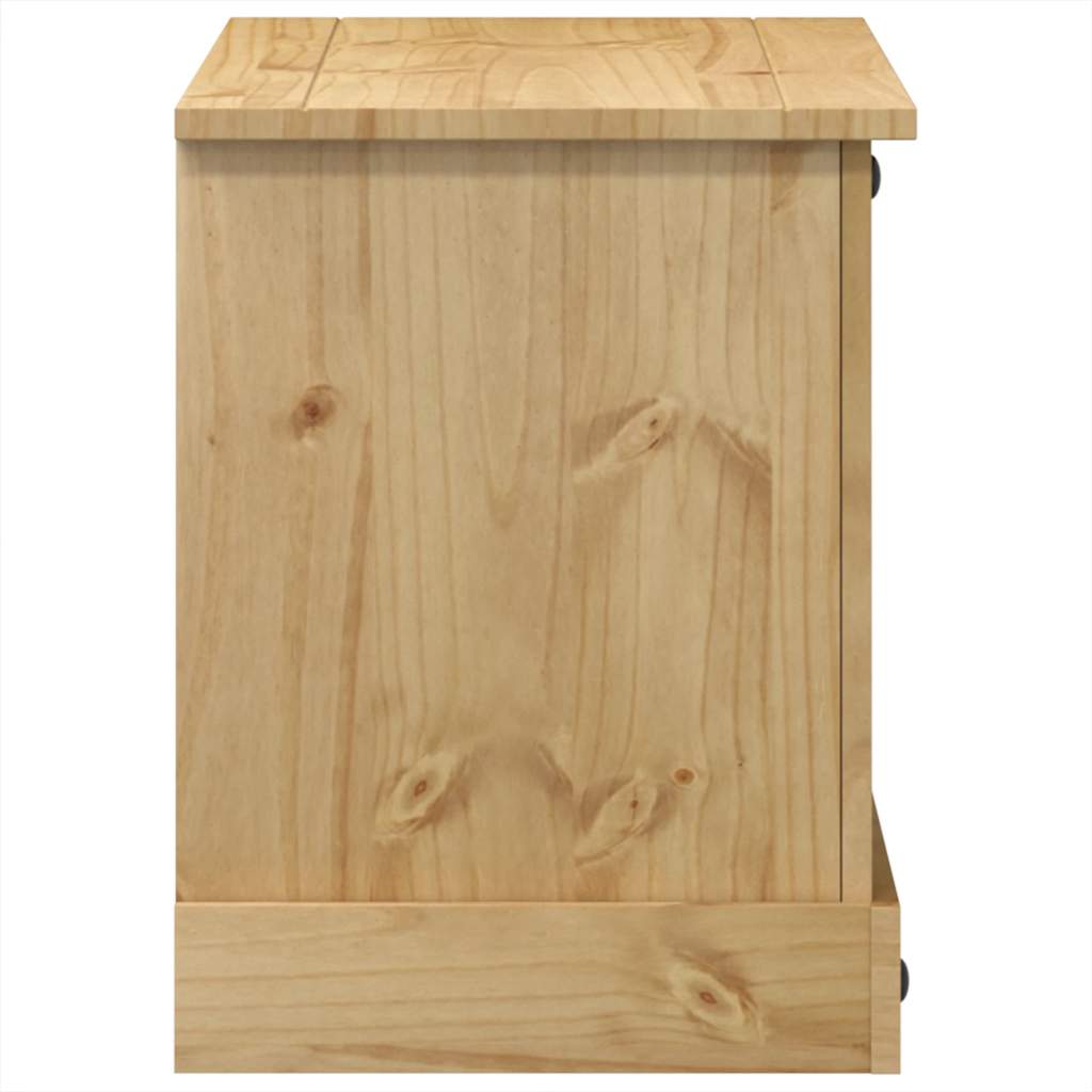 TV-Schrank CORONA aus Kiefernholz - Lowboard - Mediaboard - Fernsehtisch - 100cm