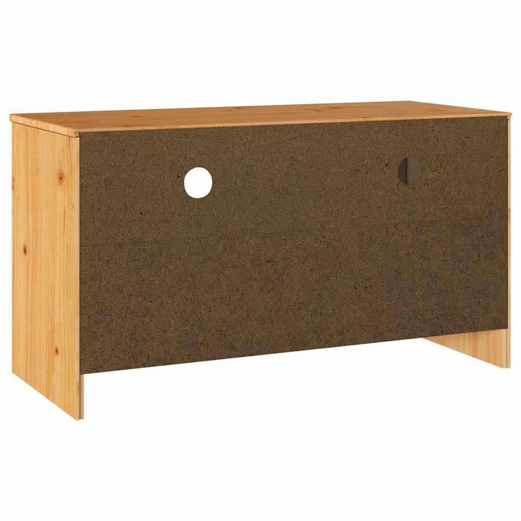TV-Board Drammen aus Kiefernholz - Fernsehschrank - Lowboard - TV Möbel - 99 cm
