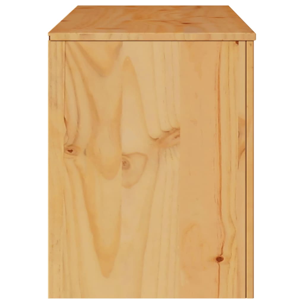 TV-Board Drammen aus Kiefernholz - Fernsehschrank - Lowboard - TV Möbel - 99 cm