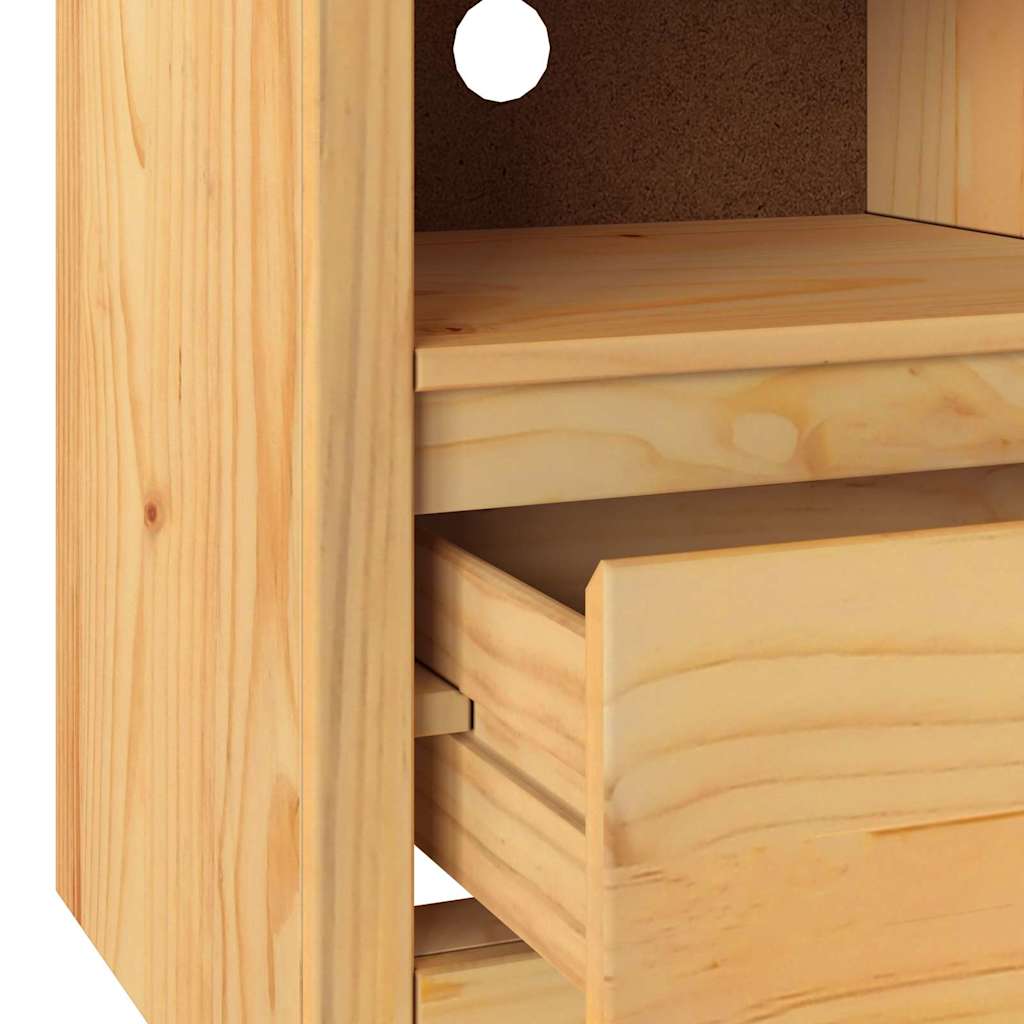 TV-Board Drammen aus Kiefernholz - Fernsehschrank - Lowboard - TV Möbel - 99 cm